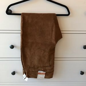 Brown corduroy pants